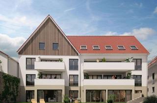 Wohnung kaufen in 70825 Korntal-Münchingen, Lichtdurchflutete 3-Zimmer-Wohnung mit zwei Terrassen zum Wohlfühlen
