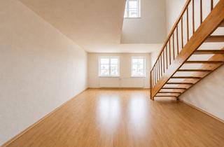 Wohnung mieten in Johann-Meyer-Straße 13a, 01097 Leipziger Vorstadt, Exclusive 3,5 Raum Dachgeschoss Maisonette - Wohnung mit Balkon & 2 Dachterassen