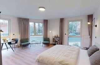 Wohnung mieten in Scharnweberstraße, 12459 Oberschöneweide, Welcome to Berlin: Vollständig möbliertes Single-Apartment mit EINBAUKÜCHE und BALKON