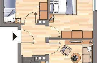 Wohnung mieten in Pommersche Straße, 26382 Bant, 2-Zimmer-Wohnung in Wilhelmshaven City