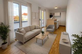 Penthouse mieten in Heerstr. 51,51a,51b, 94315 Straubing, Zentral gelegene 2-Zimmer-Penthouse-Wohnung mit neuer Luxus-Bulthaup-Küche und großer Dachterrasse