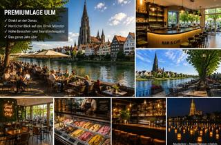 Gastronomiebetrieb mieten in 89073 Mitte, Exklusive Gastronomiefläche in Premiumlage an der Ulmer Donau – Nachfolger gesucht