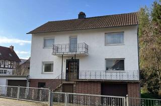 Einfamilienhaus kaufen in Berneburger Straße, 36205 Sontra, Einfamilienhaus mit Garage in Sontra - Berneburg