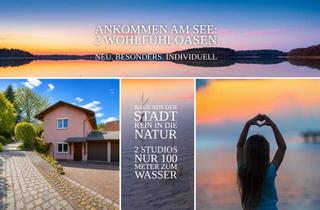 Haus kaufen in 17213 Malchow, ANKOMMEN AM SEE - zwei Wohlfühloasen nur 100 m zum Wasser!