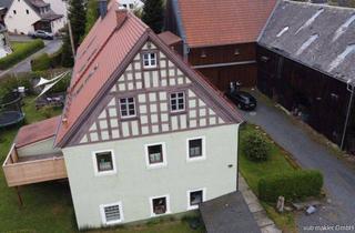 Bauernhaus kaufen in 95659 Röthenbach, Freiraum für Macher: Denkmal-Dreiseithof mit 2 Wohneinheiten mit ca. 400m² , Scheunen & Südgarten