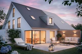 Doppelhaushälfte kaufen in 82031 Grünwald, Neubau: Moderne Doppelhaushälfte auf idyllischem Grundstück