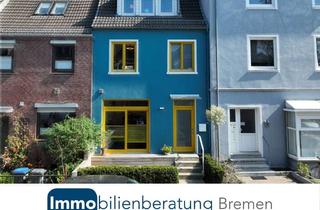 Reihenhaus kaufen in 28215 Findorff-Bürgerweide, Modernisiertes Reihenhaus mit viel Platz, Dachterrasse und hochwertiger Ausstattung in Findorff