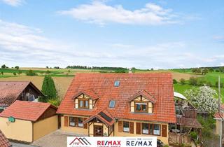 Haus kaufen in 74889 Sinsheim, Schönes EFH mit Einliegerwohnung, auf Erbpachtgrundstück mit XL Garten, Balkons + Garage mit Feldran