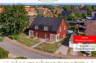 Doppelhaushälfte kaufen in Am Kasbern-Rehm 13, 23730 Neustadt, Skandinavischer Holzbau: Neubau-Doppelhaushälfte, 120 m² – Neustadt/Ostsee