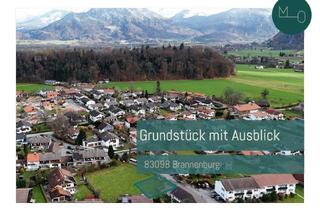 Grundstück zu kaufen in 83098 Brannenburg, Grundstück mit Ausblick - ideal für Ihr Einfamilienhaus