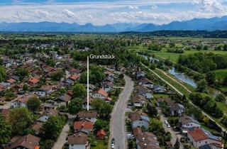Grundstück zu kaufen in 83052 Bruckmühl, Projektgrundstück mit Altbestand – mit positivem Vorbescheid für mehrere Bebauungsvarianten