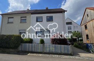 Doppelhaushälfte kaufen in 89077 Ulm, Doppelhaushälfte mit Potential mitten auf dem Ulmer Kuhberg provisionsfrei