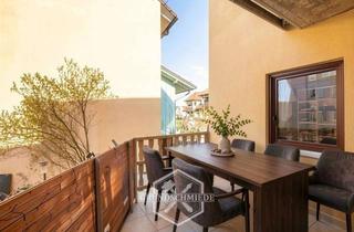 Wohnung kaufen in 73207 Plochingen, Wohnen auf zwei Ebenen – Gartenidylle trifft modernen Komfort
