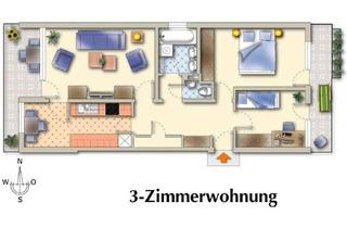 Wohnung kaufen in Dessestraße, 87600 Kaufbeuren, 3-Zimmer-Wohnung zum Verkauf in Kaufbeuren/Neugablonz