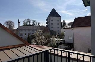 Wohnung kaufen in Marktstraße 63, 83646 Bad Tölz, „Die63“ – Premium-Dachgeschoss-Maisonette-Altbau mit Lift, Balkon und Blick auf die Marktstraße