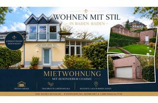 Wohnung mieten in Sophienstrasse 36, 76530 Innenstadt, Einzigartige Stadtwohnung mit eigenem Garten & Turm in Bestlage von Baden-Baden