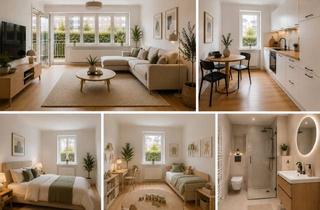 Wohnung mieten in 48159 Kinderhaus, Frisch sanierte 3-Zimmer-Wohnung mit Balkon, neuer Einbauküche & Tiefgaragenstellplatz