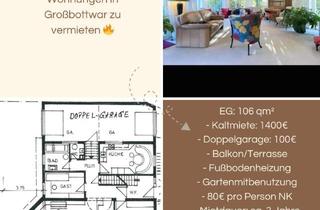 Wohnung mieten in Gartenstr 22/1, 71723 Großbottwar, Zuhause mit viel Platz in Großbottwar