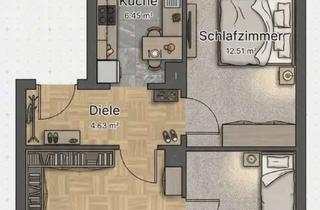 Wohnung mieten in Celler Straße 94, 38114 Braunschweig, Sonnige 3-Zimmer-Wohnung in Braunschweig mit kleinem Balkon