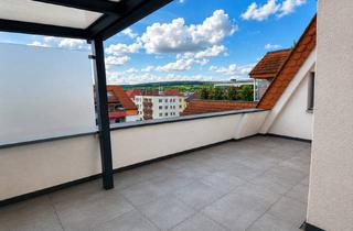 Penthouse mieten in Luisenstraße, 74072 Heilbronn, Exklusive teilmöblierte 2-Zimmer-Penthousewohnung mit Terrasse in Toplage nahe der Innenstadt