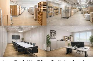 Büro zu mieten in 96242 Sonnefeld, Lager-/ Produktionshalle mit großzügiger modernisierter Bürofläche / saniert