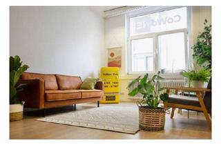 Gewerbeimmobilie mieten in 64283 Darmstadt, FlexDesk Darmstadt: Moderner Coworking-Space ab 150€ – flexibel & produktiv
