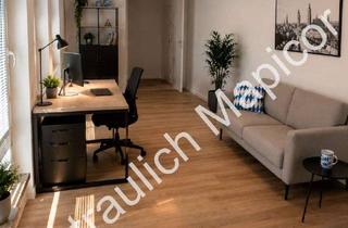 Büro zu mieten in Rotkreuzplatz 2a, 80634 Neuhausen-Nymphenburg, Modernisierte 3-Zimmer-Gewerbeeinheit Büro-Praxis-Kanzlei mit großem West Balkon, am Rotkreuzplatz