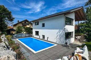 Einfamilienhaus kaufen in 83253 Rimsting, Exklusives Einfamilienhaus am Chiemsee – mit Pool, Seeblick und Alpenpanorama