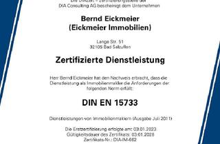 Wohnung kaufen in 32105 Bad Salzuflen, Bad Salzuflen - Kaufgesuche !! Geldanleger suchen vermietete Eigentumswohnungen zu kaufen!