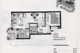 Wohnung kaufen in 73066 Uhingen, Uhingen - 2 12 Zimmer Wohnung mit Stellplatz