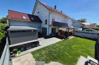 Doppelhaushälfte kaufen in 85055 Ingolstadt, Ingolstadt - Provisionsfrei Familienfreundliche DHH mit ausgebauter Doppelgarage Unterhaunstadt