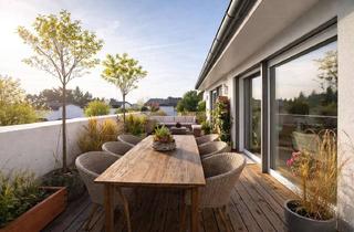 Penthouse kaufen in 61231 Bad Nauheim, ARCHITEKTUR. LICHT. WEITBLICK. Penthouse-Charakter mit Terrasse und Dachstudio