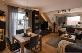 Wohnung kaufen in Weißenhorner Straße, 89346 Bibertal, Nette 2- Zimmer - DG Wohnung mit Balkon, Stellplatz & Tageslichtbad