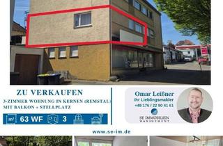 Wohnung kaufen in 71394 Kernen, 3 Zimmer, Stellplatz, perfekte Lage – Ihr neues Zuhause in Rommelshausen