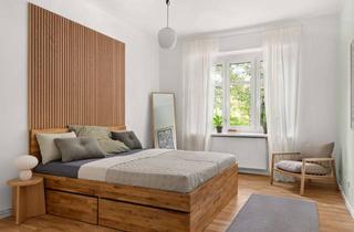 Wohnung mieten in 12047 Neukölln, Moderne und komplett möblierte 3-Zimmer-Wohnung in Neukölln mit Arbeitsbereich