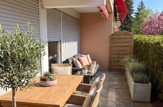 Wohnung mieten in Flurstr., 85774 Unterföhring, Gepflegte 2-Zimmer-Erdgeschosswohnung mit großer Terrasse in begehrter Lage von Unterföhring