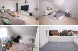 Wohnung mieten in Weserstraße 29, 65428 Rüsselsheim, 3-Zimmer Wohnung mit großer Dachterrasse – ruhig und zentral gelegen in Rüsselsheim am Main