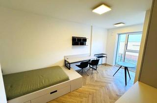 Wohnung mieten in Glienicker Weg 136, 12489 Adlershof, Modernes möblierte Apartment direkt in Adlershof mit Balkon und Abstellkammer!!!