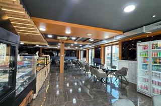 Gastronomiebetrieb mieten in 63071 Offenbach, Voll-ausgestattete Gastrofläche für Backwaren und Grill mit großer Sonnenterasse sowie Parkplätze!