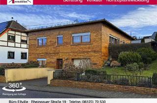 Einfamilienhaus kaufen in 65388 Schlangenbad, Freistehendes Einfamilienhaus mit Süd-Terrasse und schönem Garten