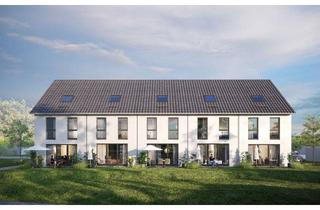 Reihenhaus kaufen in Alb Donau Straße 28, 89079 Donaustetten, KfW 40 QNG Reihenhaus in Ulm mit Keller und 2 Stellplätze Massivbau