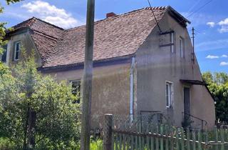 Doppelhaushälfte kaufen in 02708 Löbau, Doppelhaushälfte mit Nebengebäude und Grundstück