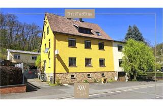 Haus kaufen in 35428 Langgöns, ***Drei für Eins*** 2 Häuser + Saal. Teilweise barrierefrei. Kapitalanlage/Mehrgenerationenkonzept.
