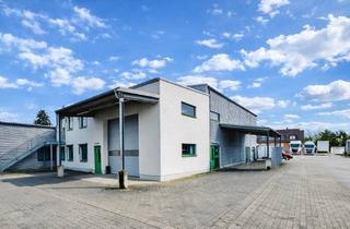 Gewerbeimmobilie mieten in 30855 Langenhagen, Effizient nutzbar: Industriehalle mit Freifläche in Langenhagen