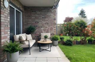 Anlageobjekt in 53881 Euskirchen, Gepflegte vermietete 2-Zimmer Erdgeschosswohnung mit Loggia, Garten und Garage
