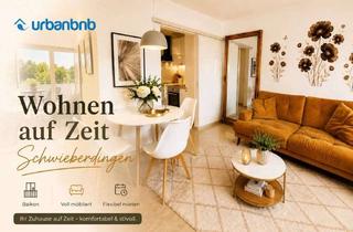 Immobilie mieten in Stuttgarter Straße, 71701 Schwieberdingen, Zeitwohnen Schwieberdingen – Modernes Apartment auf Zeit mit Balkon & Bosch-Nähe