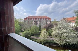 Immobilie mieten in 48143 Münster, Helles möbliertes Apartment im Herzen Münsters mit Tiefgaragenstellplatz und Balkon Zwischenmiete