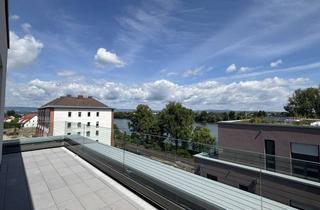 Penthouse kaufen in 55130 Weisenau, Luxuriöses Penthouse mit Dachterrasse in bester Rheinlage