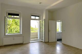 Wohnung kaufen in 12459 Oberschöneweide, Sofort bezugsfreie 1-Zimmer-Altbauwohnung mit Balkon & Grünblick. Provisionsfrei