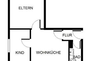 Wohnung mieten in Waldenburger Weg 36, 57439 Attendorn, Smarter Wohnen: günstige 2-Zimmer-Wohnung